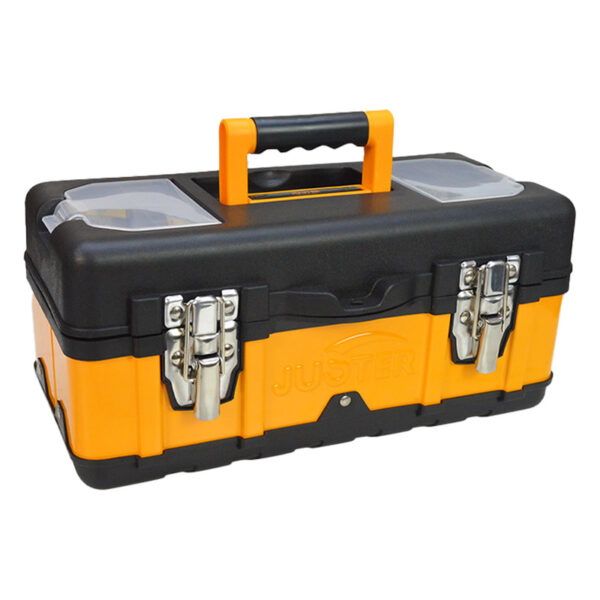 جعبه ابزار پلاستیکی قفل فلزی 17اینچ