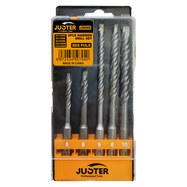 ست مته چهار شیار 5 عددی