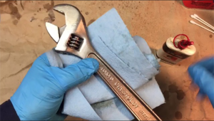 آچار فرانسه - نحوه نگه داری